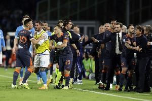 马洛塔：孔蒂和劳塔罗没有未解决的矛盾 实在无法理解被判点球