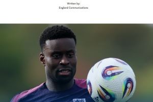 英格兰队官方：水晶宫后卫格伊因伤离队，不会前往阿尔巴尼亚